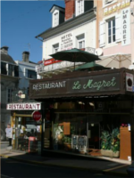 Façade du restaurant le magret