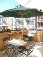 La terrasse du restaurant le Magret